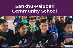 [ai] Students attentively sitting in a classroom at Sankhu-Palubari Community School, wearing uniforms. The classroom is lively with both girls and boys engaged in discussion.